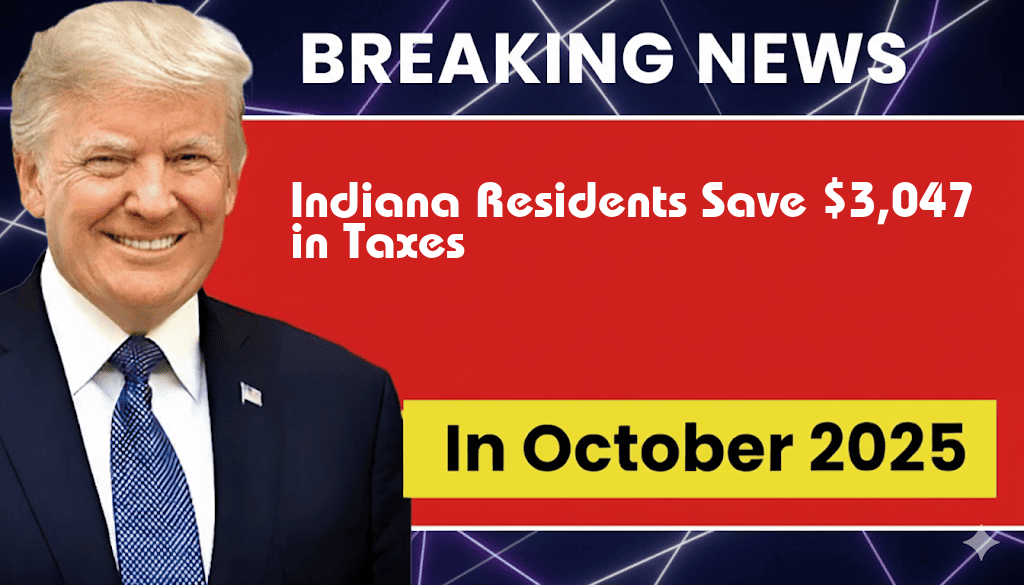 Indiana Residents to Save $3,047 in Taxes by 2026 Under New Legislation