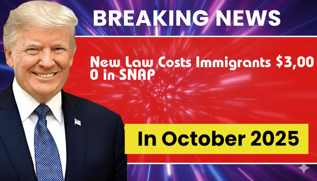 New Law Results in $3,000 Loss for Many Immigrant Households Losing SNAP Benefits