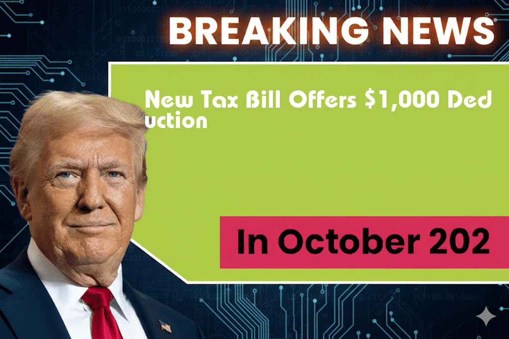 New Tax Bill Introduces $1,000 Deduction for Gas and Auto Loans—Find Out Who’s Eligible!