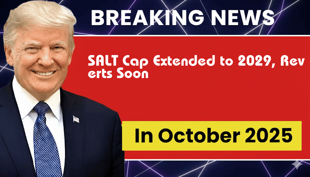 SALT Cap Extended to 2029, Set to Revert Afterwards