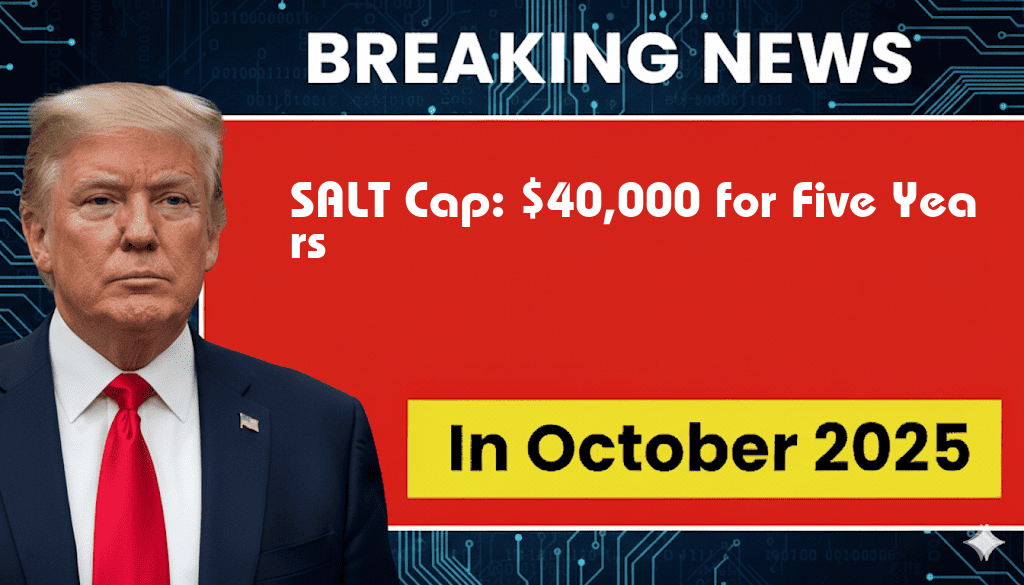 SALT Cap Set at $40,000 for Five Years Before Dropping to $10,000
